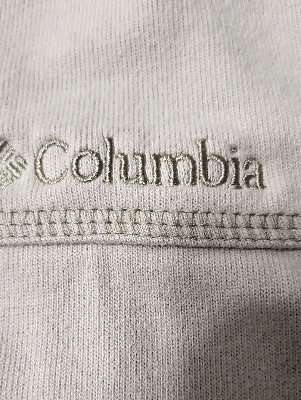 Columbia Hart Mountain II Crew Crewneck Sweatshirt Beige Small - Picture 4 of 6